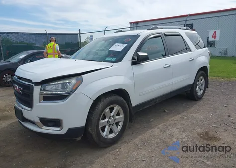 2016 GMC Acadia Sle-2 z USA, uszkodzony, nr VIN 1GKKVPKD0GJ344682